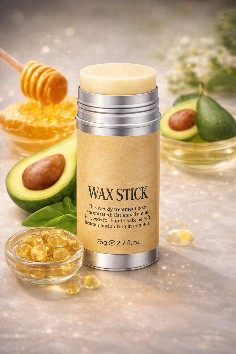 Bastão de Cera de Cabelo Portátil Profissional para Liso – WAX STICK